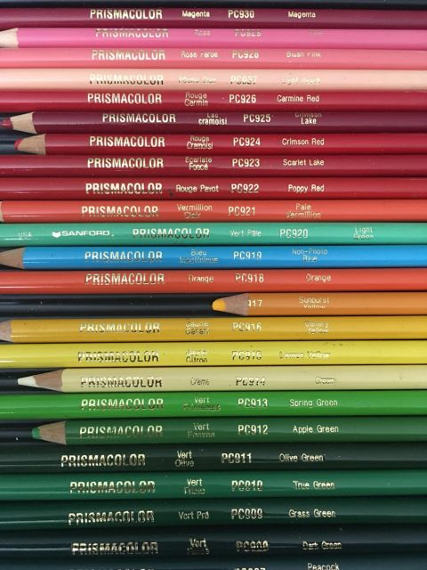 PRISMACOLOR PENCIL  DARK GREEN PC908