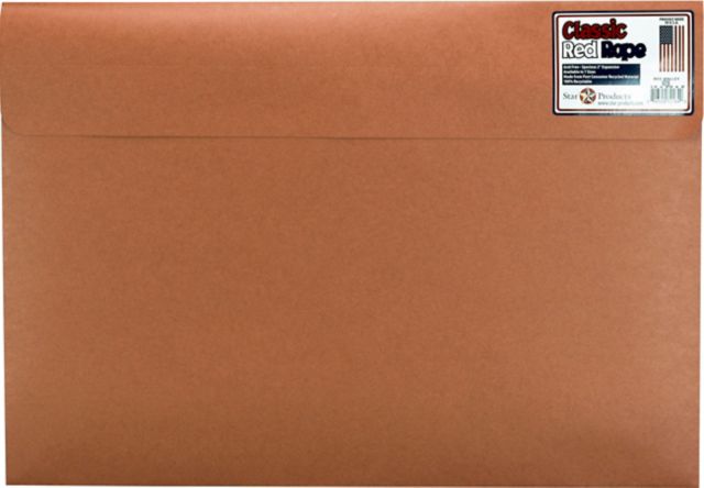 RED WALLET ART ENVELOPE 14X20X2