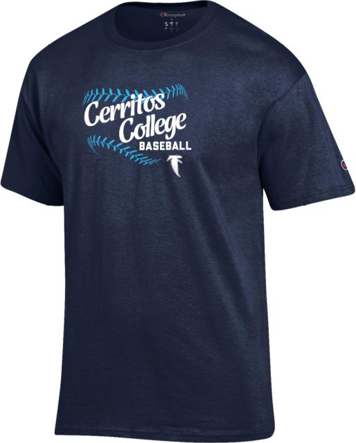 Cerritos College Champion T Shirt Cerritos College  Baseball Design - ONLINE ONLY