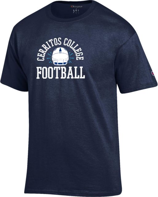 Cerritos College Champion T Shirt Cerritos College  Football Design - ONLINE ONLY