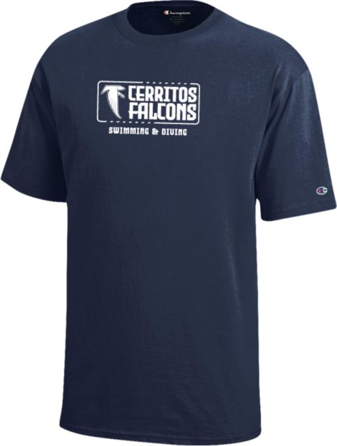 Cerritos College Champion Youth Short Sleeve Tee Cerritos Falcons Swimming and Diving - ONLINE ONLY