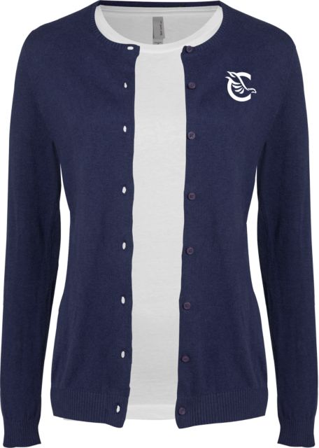Cerritos College Womens Cardigan Sweater Cerritos College Icon - ONLINE ONLY